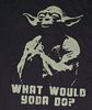 ''What Would Yoda Do?'' shirt - front logo - 507x600